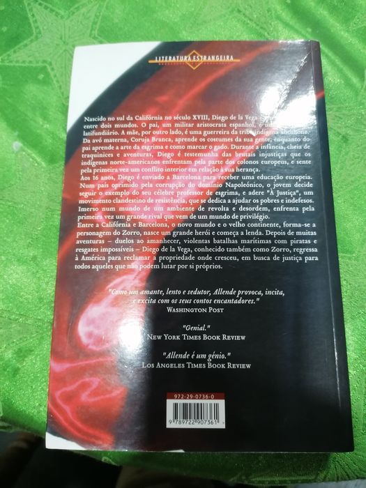 Zorro. O começo da Lenda. Portes incluídos.