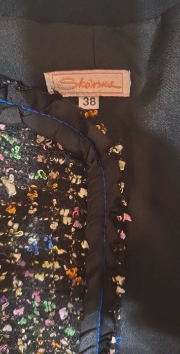 Kurtka marynarka żakiet Skórska rozmiar M