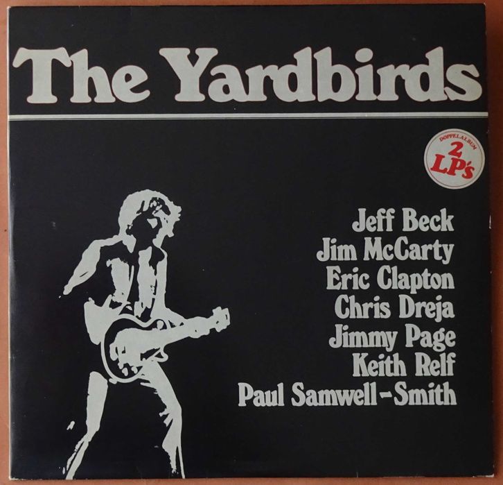 Discos de vinil usados - Santana, Yardbirds, Beatles, etc.
