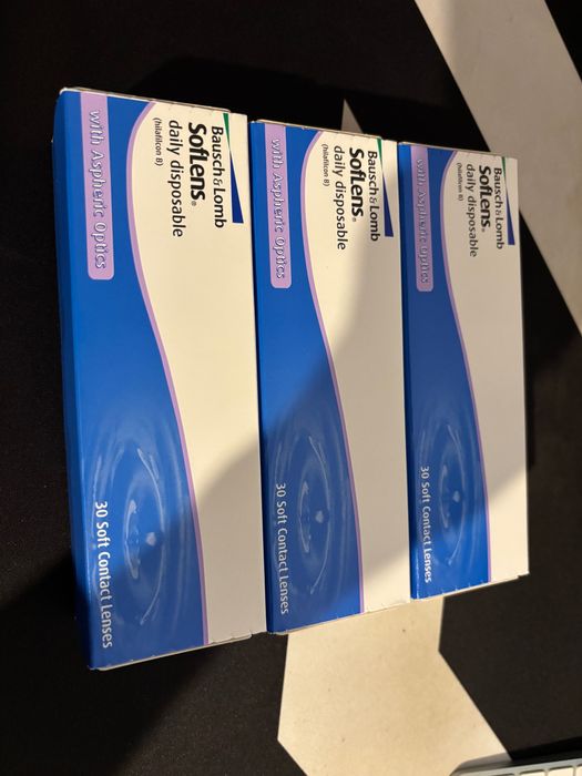 Baush & Lomb daily disposable 3x30 -3,25