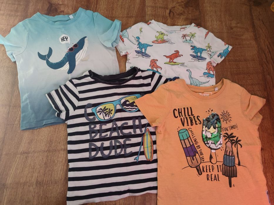 T-shirt krótki rękawek dla chłopca rozm 98