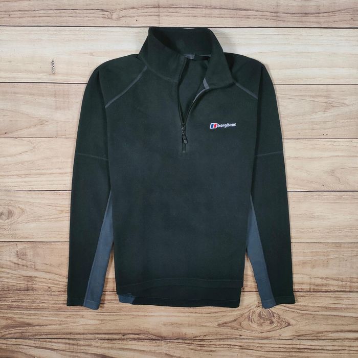 BERGHAUS Polar Męski Half Zip Logowany r. M