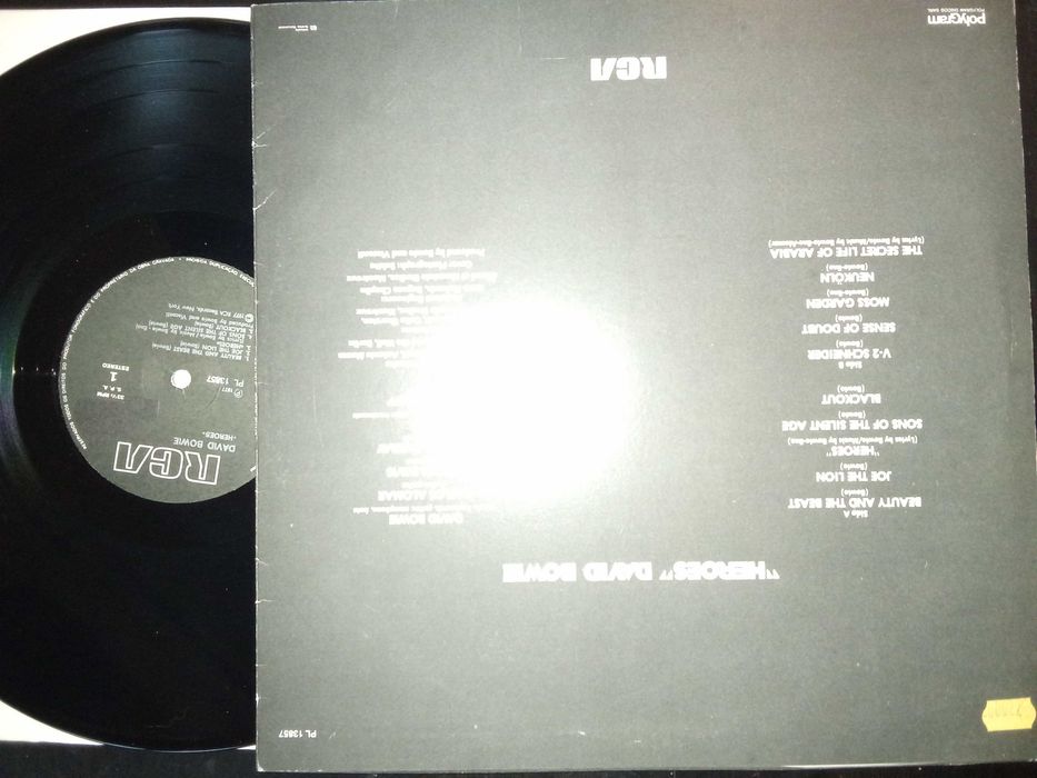 David Bowie Vinil Heroes