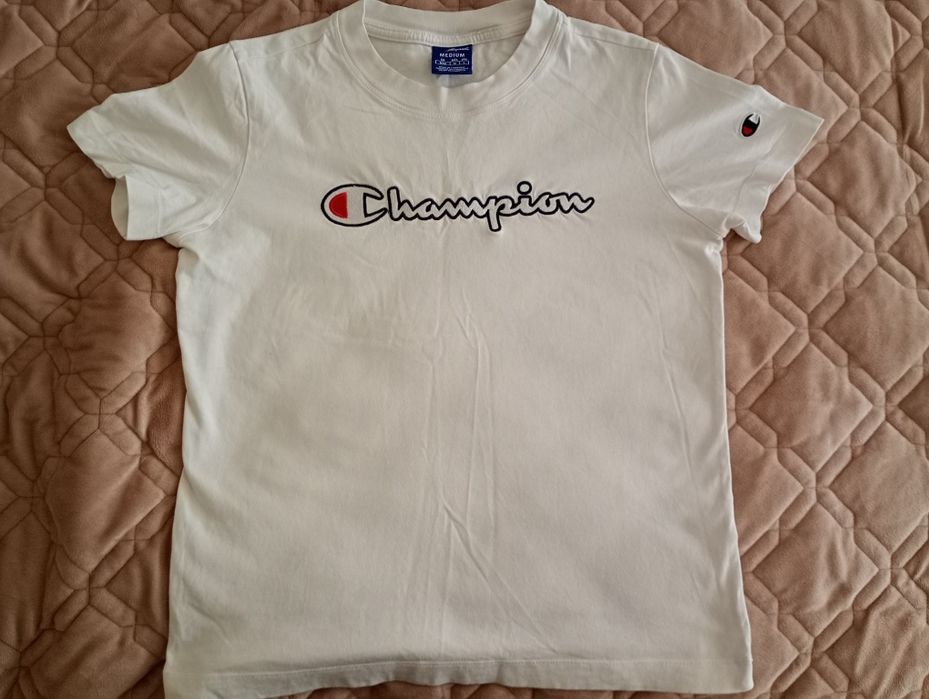 Футболка біла champion