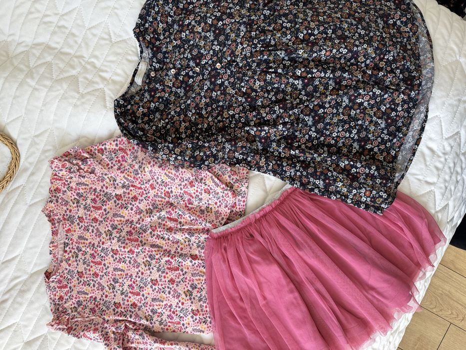 Sukienka Zara + komplet Sinsay