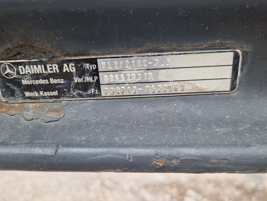Belka oś przód mercedes atego euro 5 818 BFL 4.1