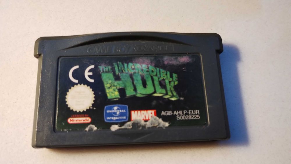 Nintendo DS GameBoy Advance  gra Hulk