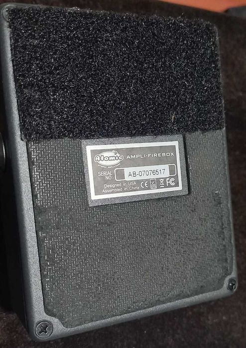 Pedal Atomic Ampli-Firebox – modelação de Amps de Guitarra
