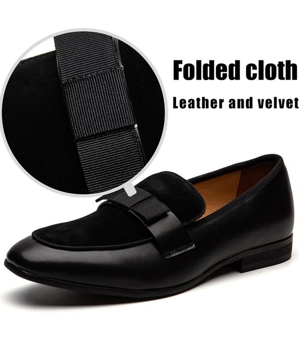 Buty męskie 41 JITAI Lindford Moc Toe Bit Slip-On Penny Loafer Party,