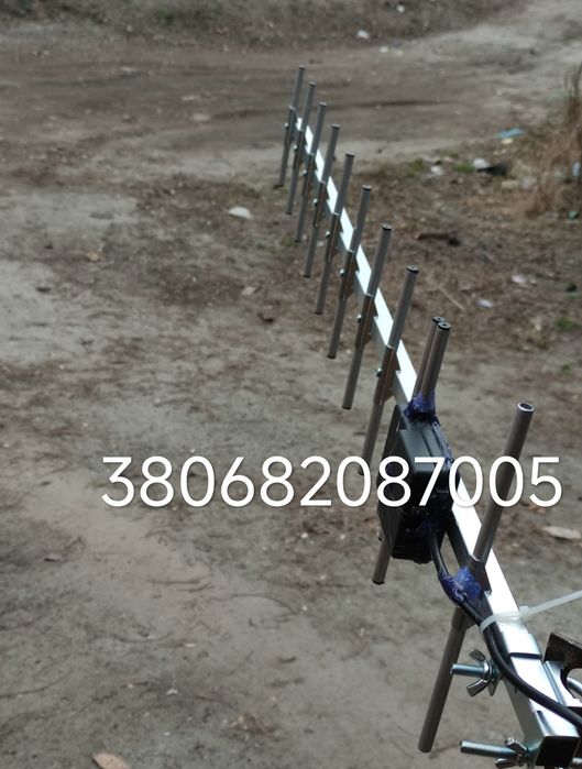 Антенна Yagi 750 МГц 433 720,735,755,915 МГц Яги любые частоты 14-17dB