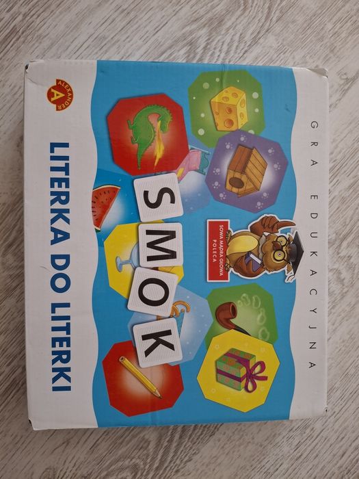 Gra edukacyjna literka do literki
