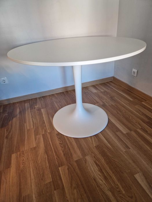 Mesa Branca redonda Ikea