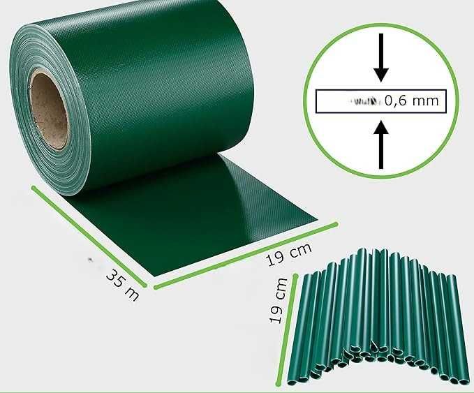 Workinghouse Folia Maskująca z PVC do Siatki z Podwójnymi Prętami - 650g/m²
