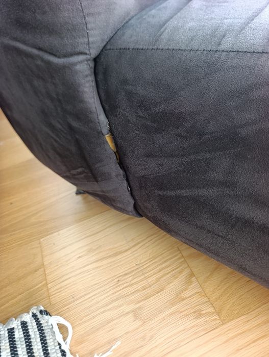 Sofá de sala com chaise longue