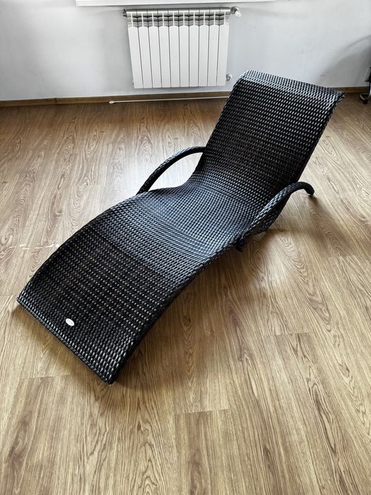 Leżanka do sauny na basen taras balkon ogród. Technorattan rattan techniczny