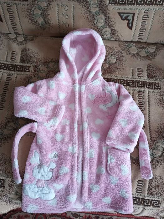 Халат махровий на дівчинку