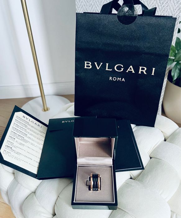Кольцо bvlgari оригінал повний комплект + чек