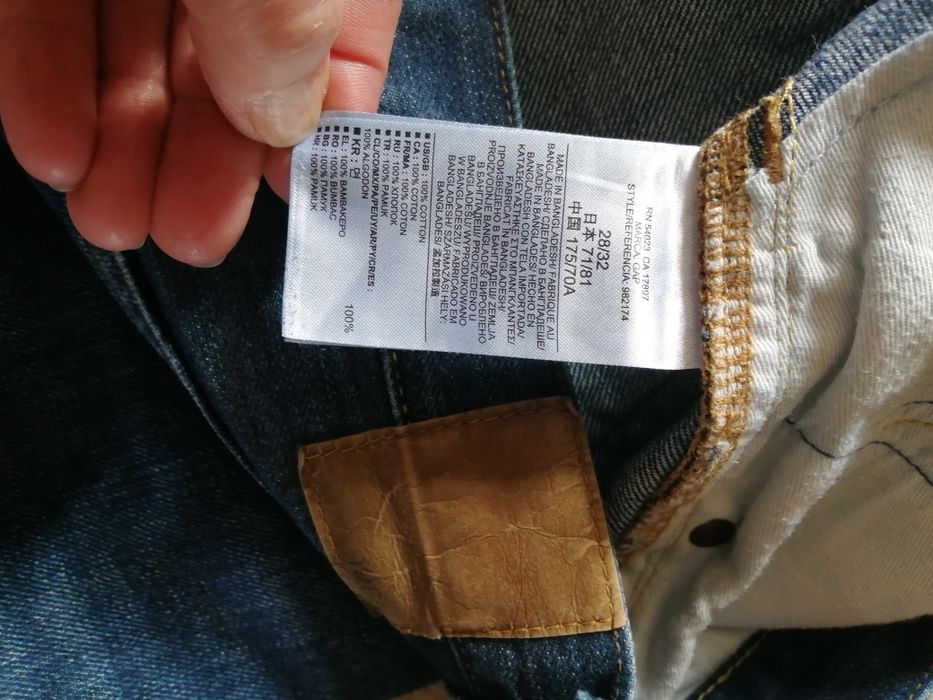 Jeans spodnie GAP damskie r. M