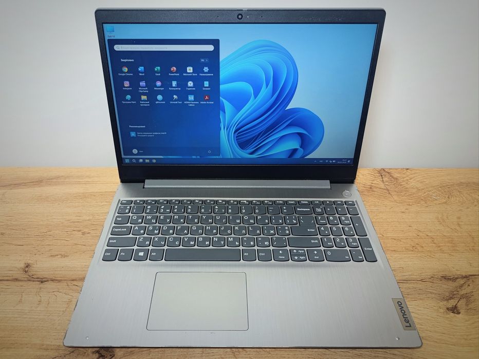 15'6 ноутбук Lenovo IdeaPad/i3-1005G1/SSD 256GB/8GB DDR4/Батарея 3 год