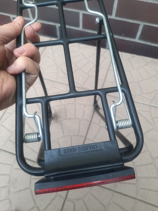 bagażnik aluminiowy pod 28" 25kg rowerowy cs1