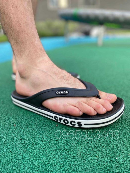Оригінал! Вєтнамки Crocs bayaband Flip чоловічі крокси шлепанци 36-44р