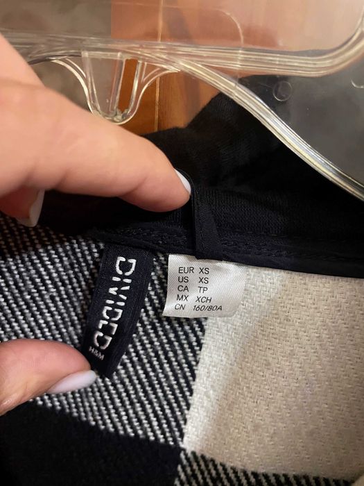 тепла сорочка-куртка H&M (оверсайз)