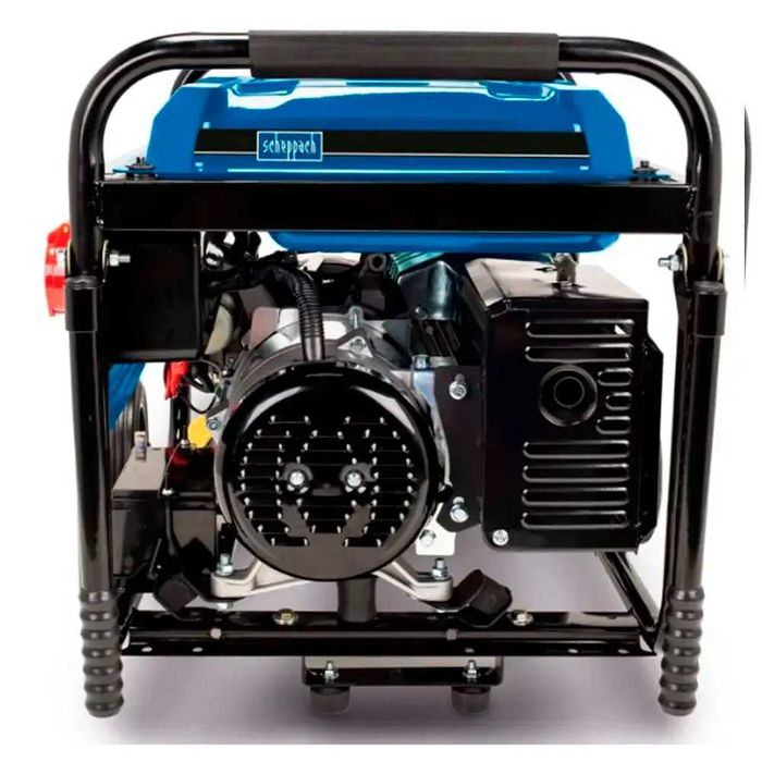 Генератор Scheppach SG7100 Газ-бензин,електростартер 6 кВт 3фази ,мідь