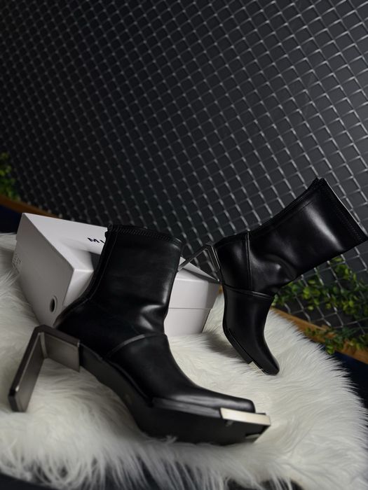 Кожаные ботильоны Heliot Emil