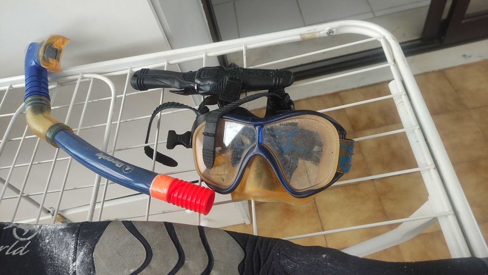 Fato mergulho caça submarina