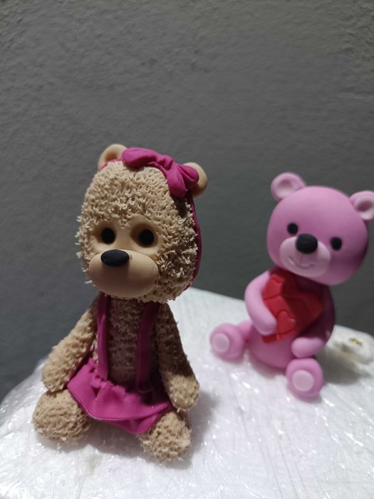 Miś z masy cukrowej