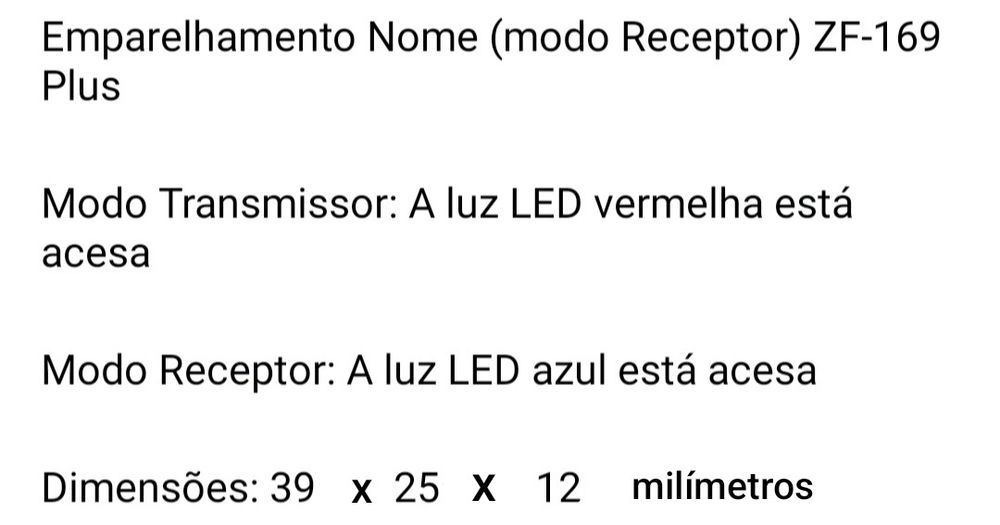 Emissor e Receptor de Áudio Sem Fio para Windows, Android e IOS64585193742083127