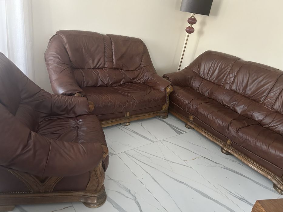 Komplet skorzany 321