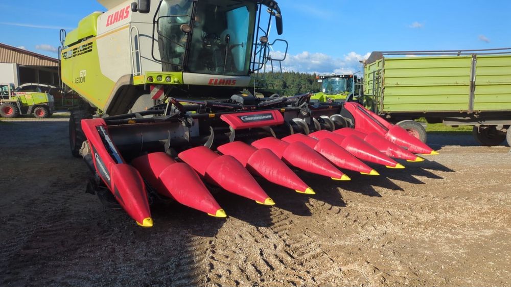 Geringhoff Mais Star Horizontal przystawka Claas Lexion