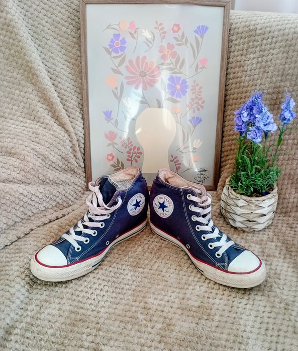 Converse Chuck Taylor All Star High Granatowe R.41 Oryginalne Trampki