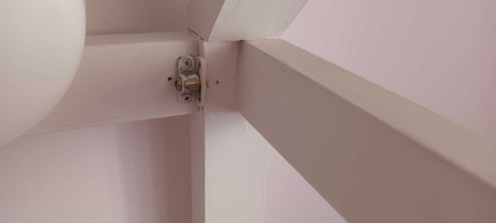 Cama de Criança em forma de Casinha com Estrado e Colchão