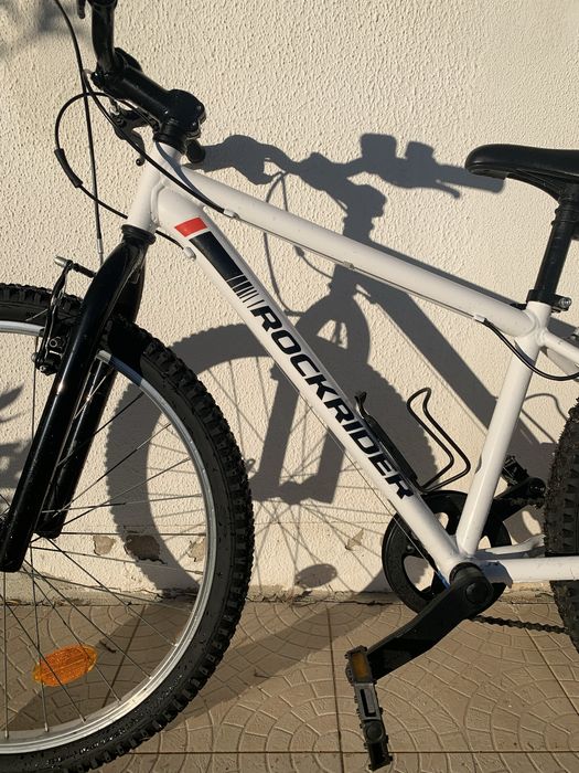 Bicicleta criança branca