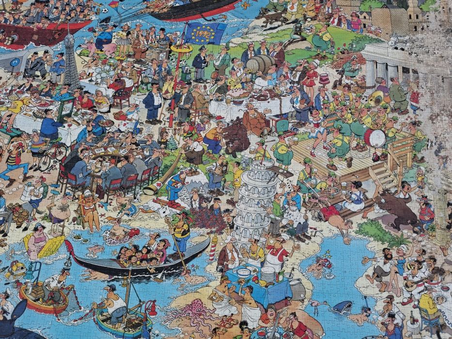 Vendo puzzle 7000 peças , com defeito