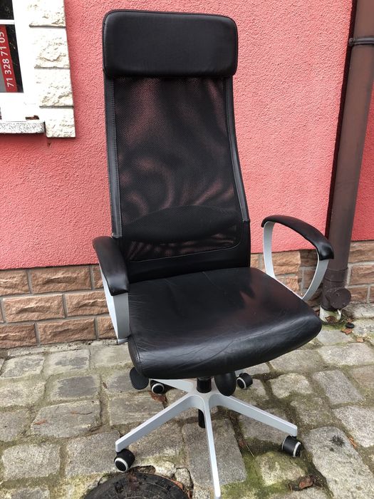 Fotel biurowy Markus  skóra.Możliwy dowóz.