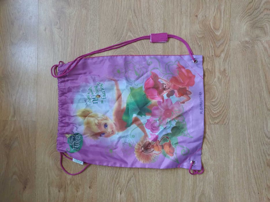 Worek do żłobka przedszkola szkoły Disney Fairies