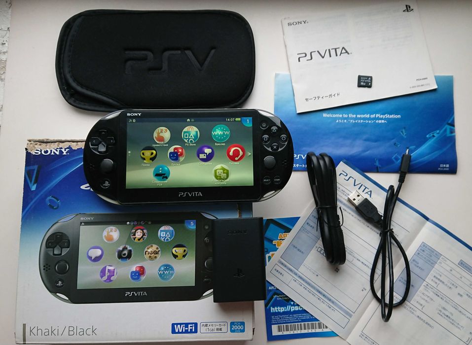 ‼️PS Vita 2003 Slim +16GB все игры БЕСПЛАТНО‼️ + чехол. Киев, Доставка