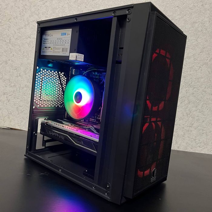 Игровой компьютер | i7 7700 | Sapphire RX 580 8GB | 16gb | SSD 512 l