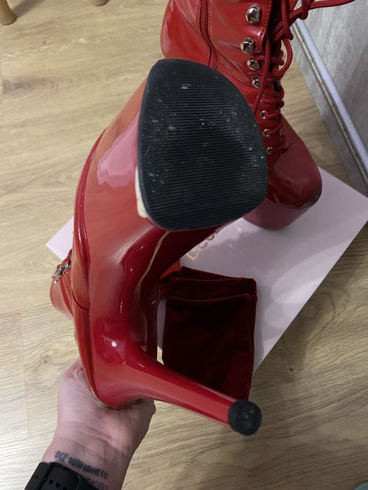 Стріпи  трійки червоні 39 40 розмір  | стрипи