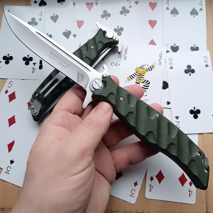 Складний ніж Нокс з кліпсою