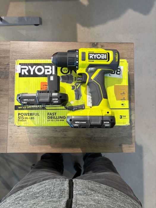 Wiertarko wkrętarka RYOBI 18V PCL206K2 2x 1.5Ah
