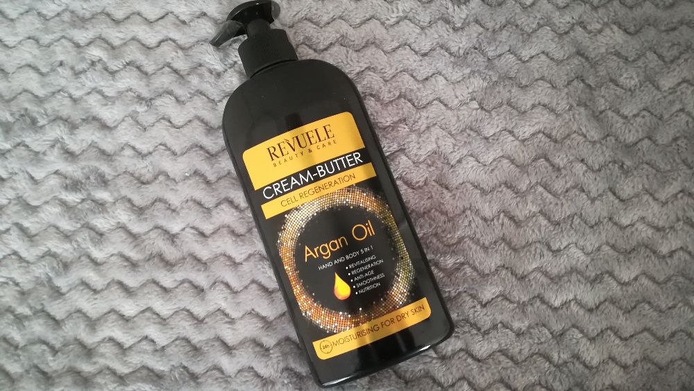 Revuele creme corpo e mãos hidratante anti-idade ÓLEO ARGÃO 400ml NOVO