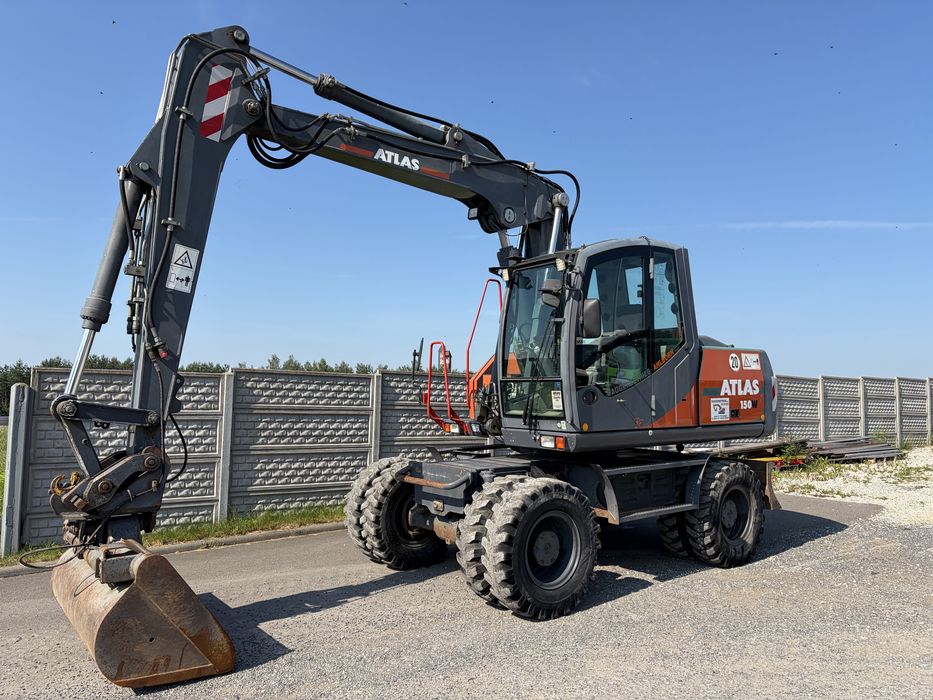 Atlas 150W koparka kołowa BDB Stan zadbana 5300 mth