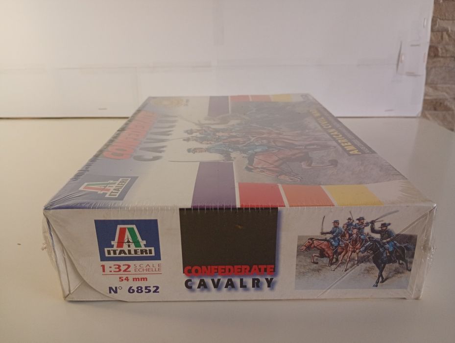 Soldados Miniatura Italeri 6852 - Confederate Cavalry 1:32 (54mm)