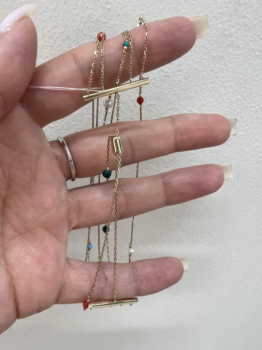 Золотой браслет Sova желтое золото 585 проба