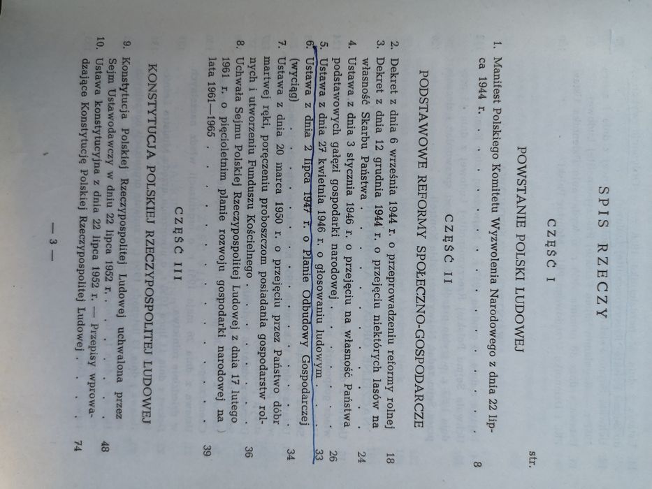 Konstytucja PRL i akty ustawodawcze z 1964 roku