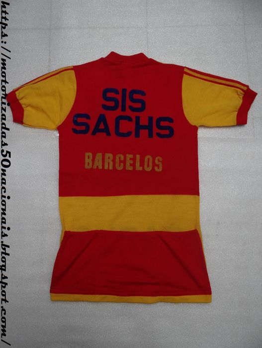 Camisola de Ciclismo do Clube de Barcelos c/ Publicidade SIS-Sachs